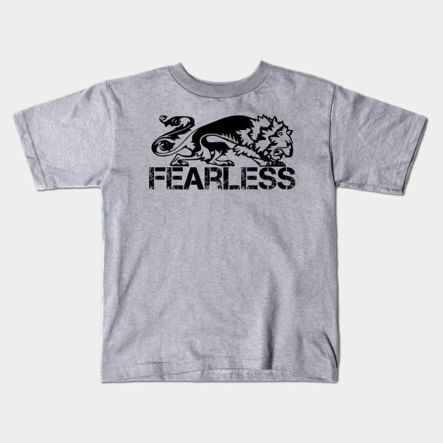 Fearless Kids T-Shirt by TheOrdinarySun